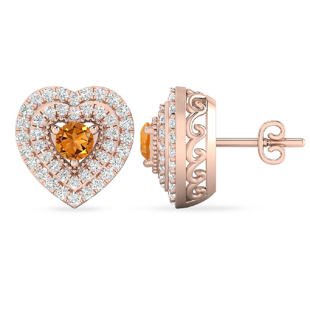 Rose Gold - Citrine