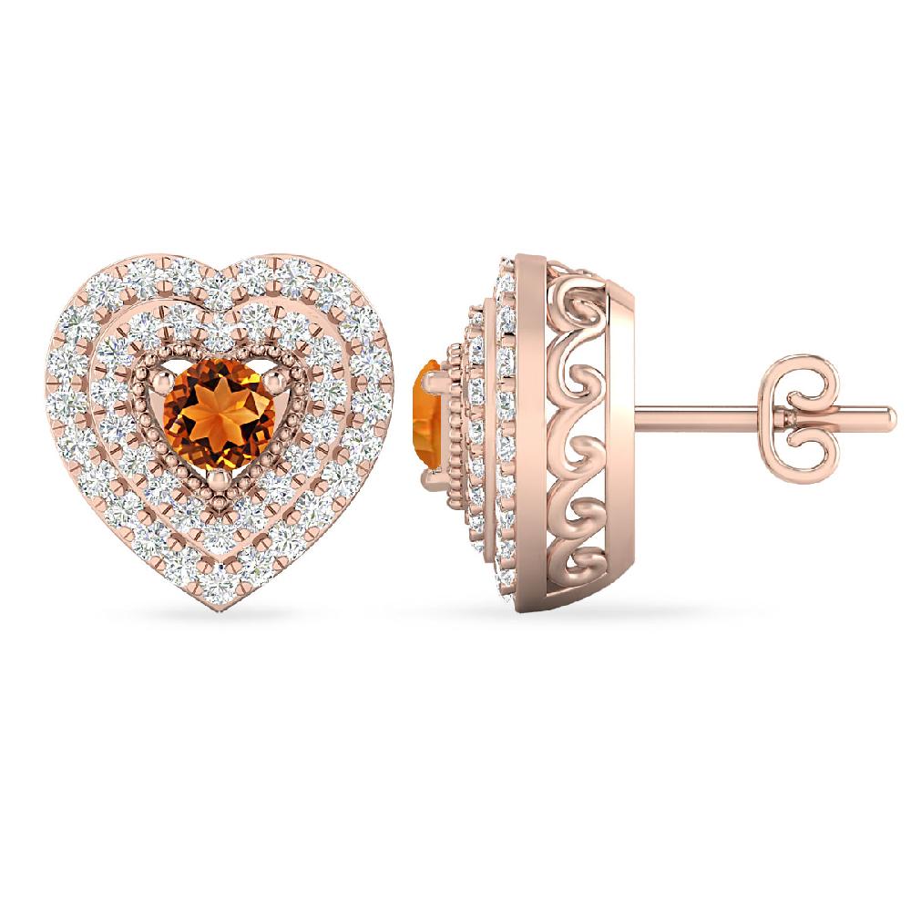 Rose Gold - Citrine