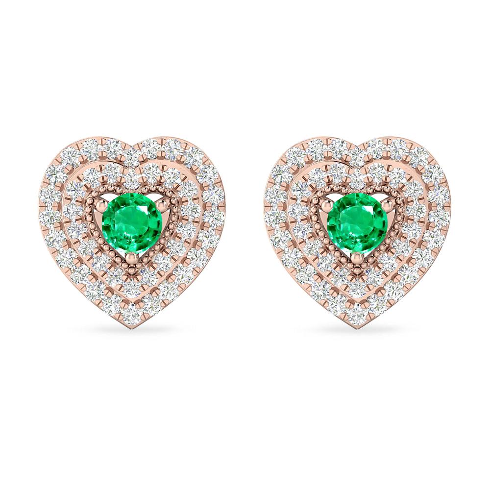 Rose Gold - Emerald