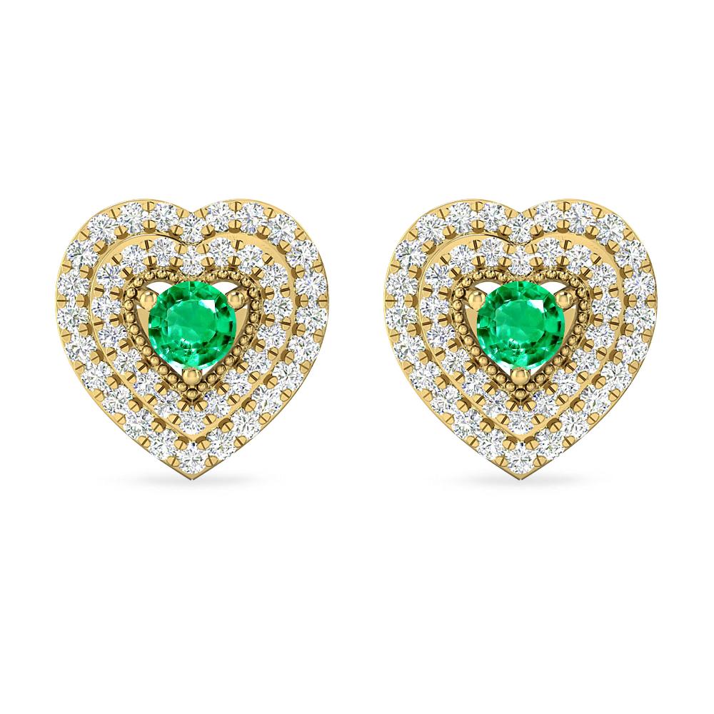 Yellow Gold - Emerald