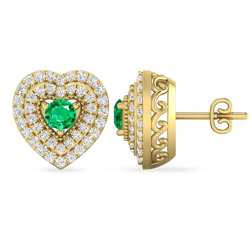 Yellow Gold - Emerald