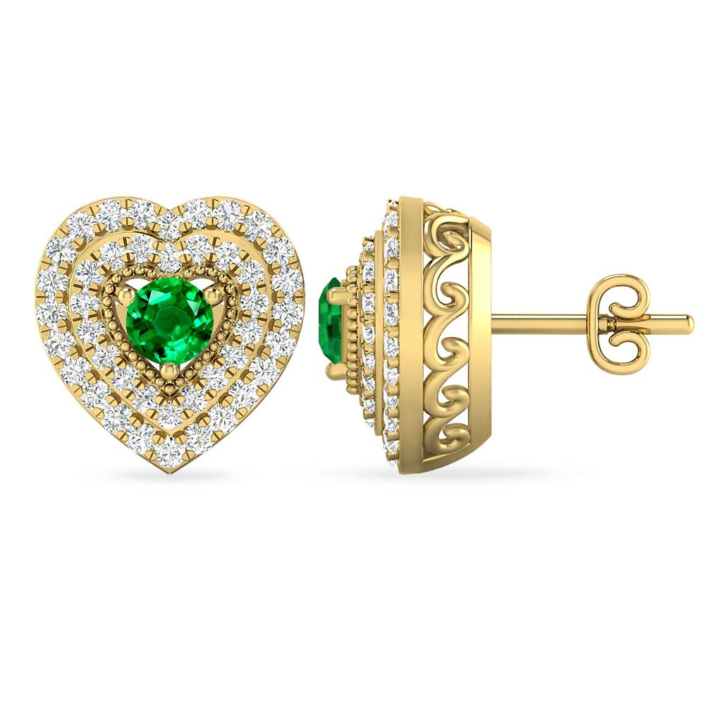 Yellow Gold - Emerald