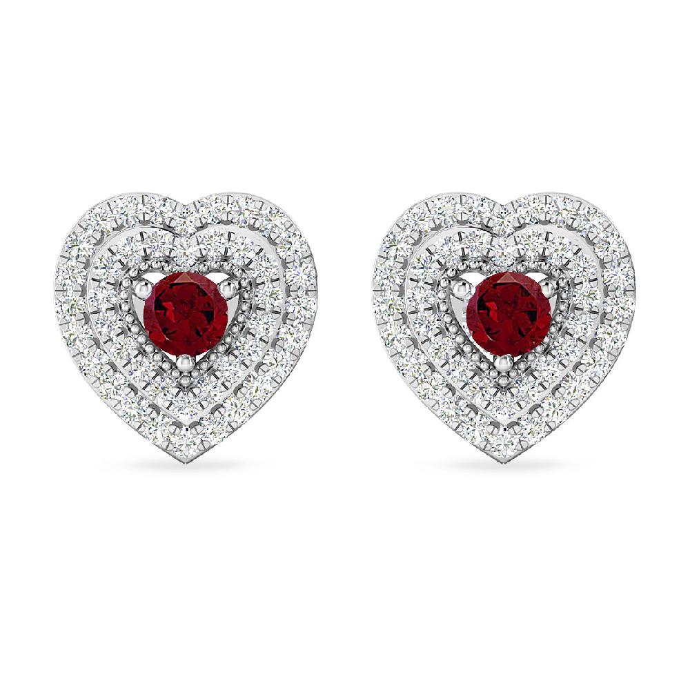 White Gold - Garnet