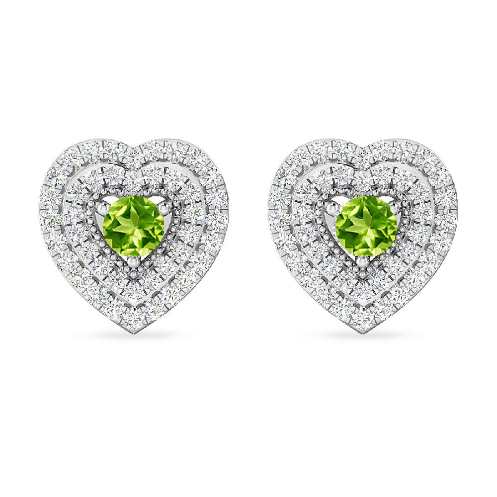 White Gold - Peridot