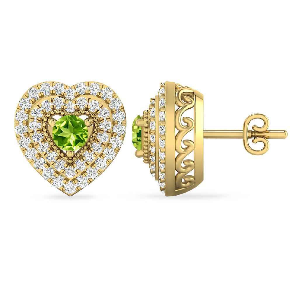 Yellow Gold - Peridot