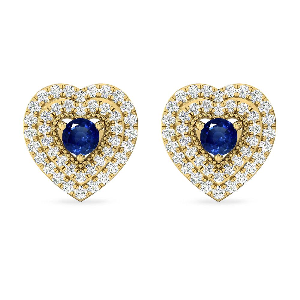 Yellow Gold - Sapphire