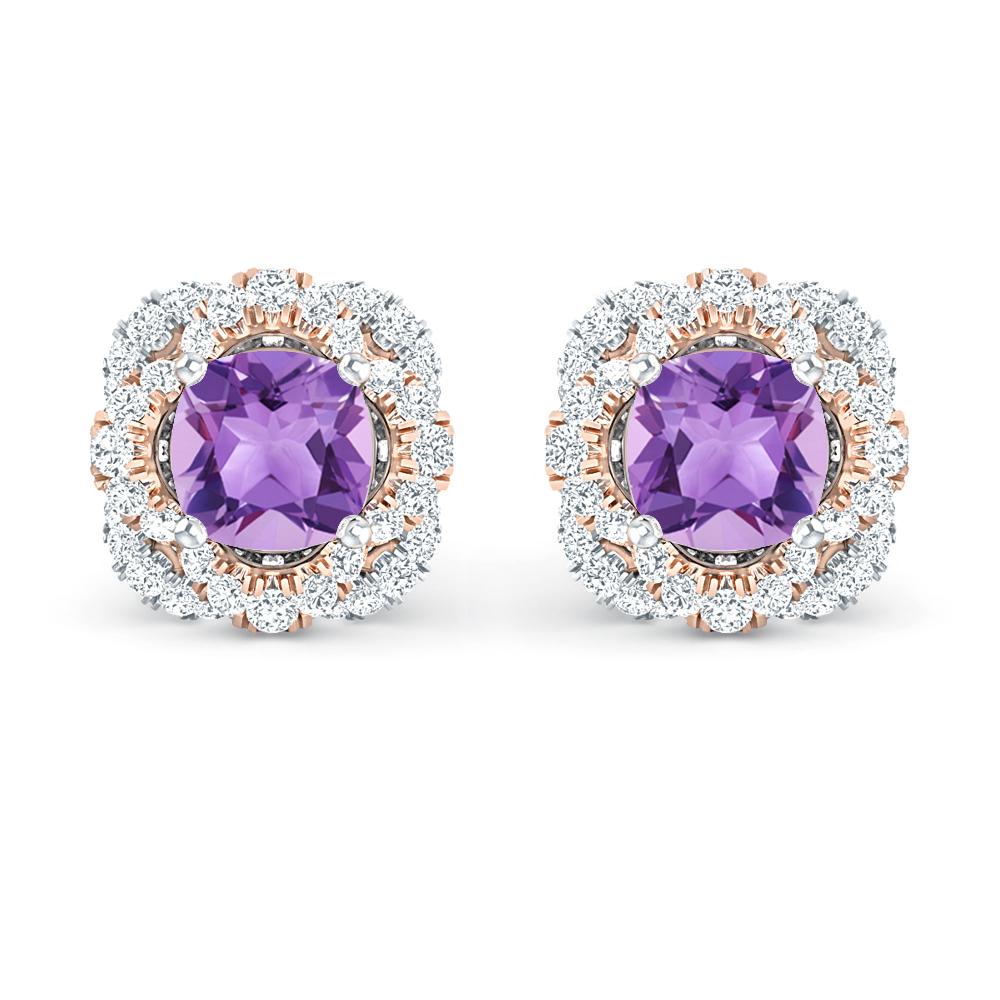 White Gold - Amethyst