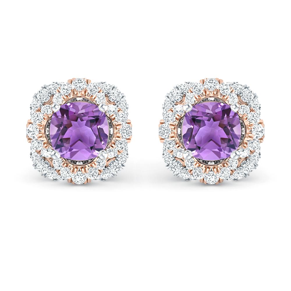 White Gold - Amethyst