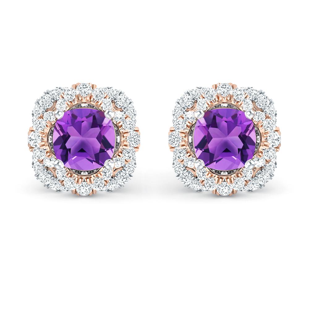 White Gold - Amethyst