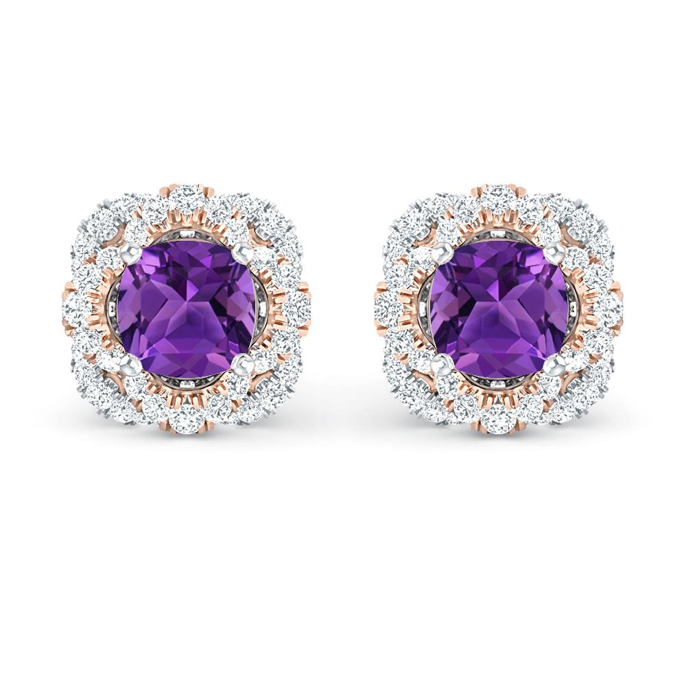 White Gold - Amethyst