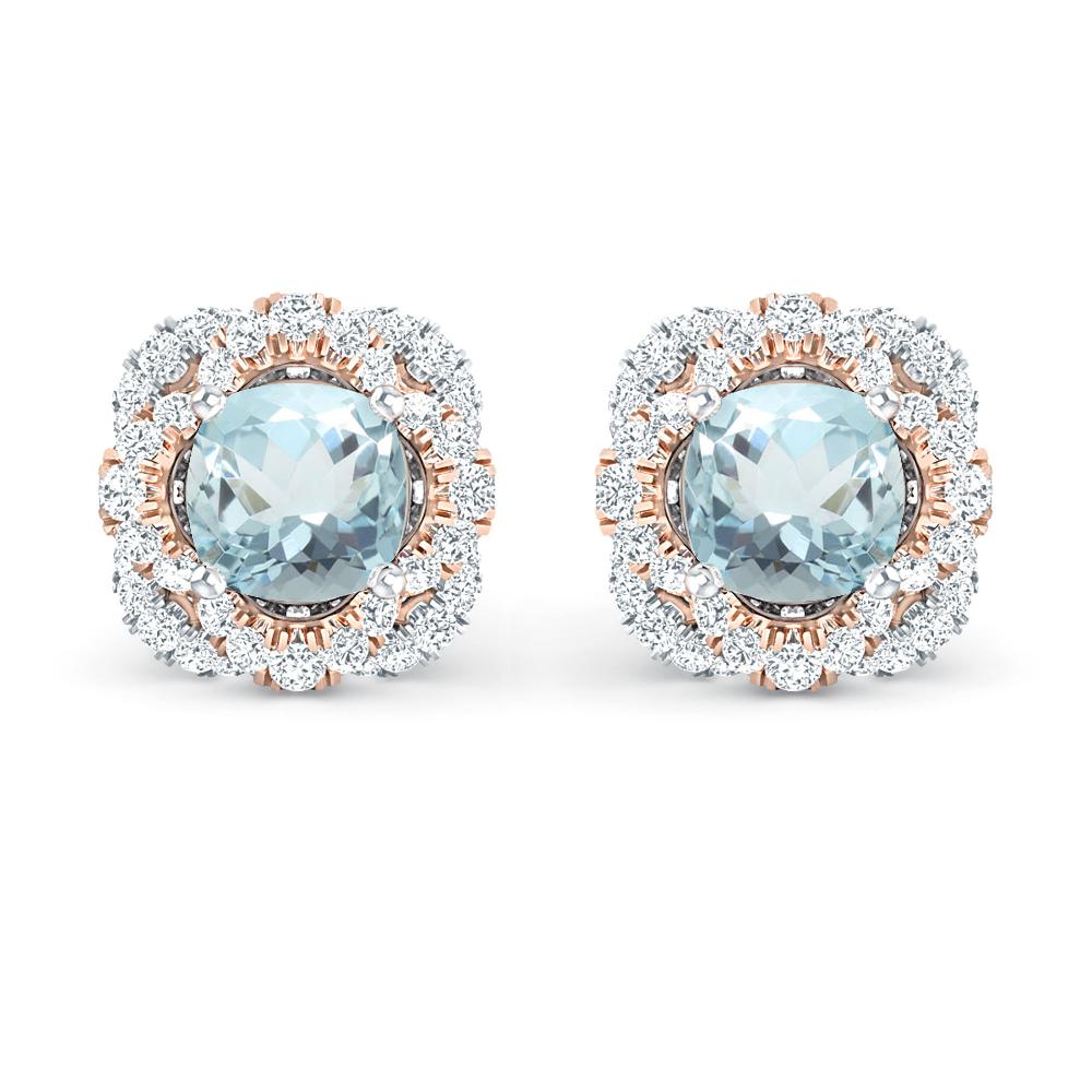 White Gold - Aquamarine