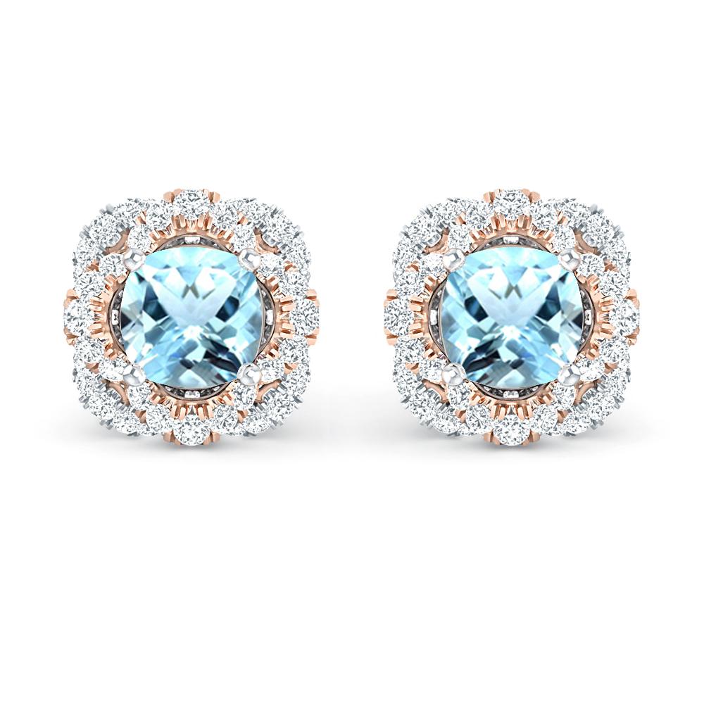 White Gold - Aquamarine