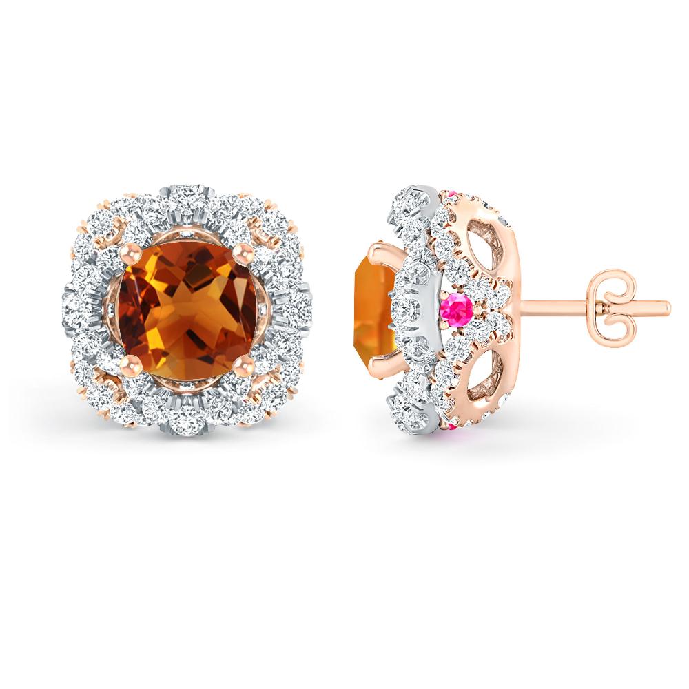 Rose Gold - Citrine