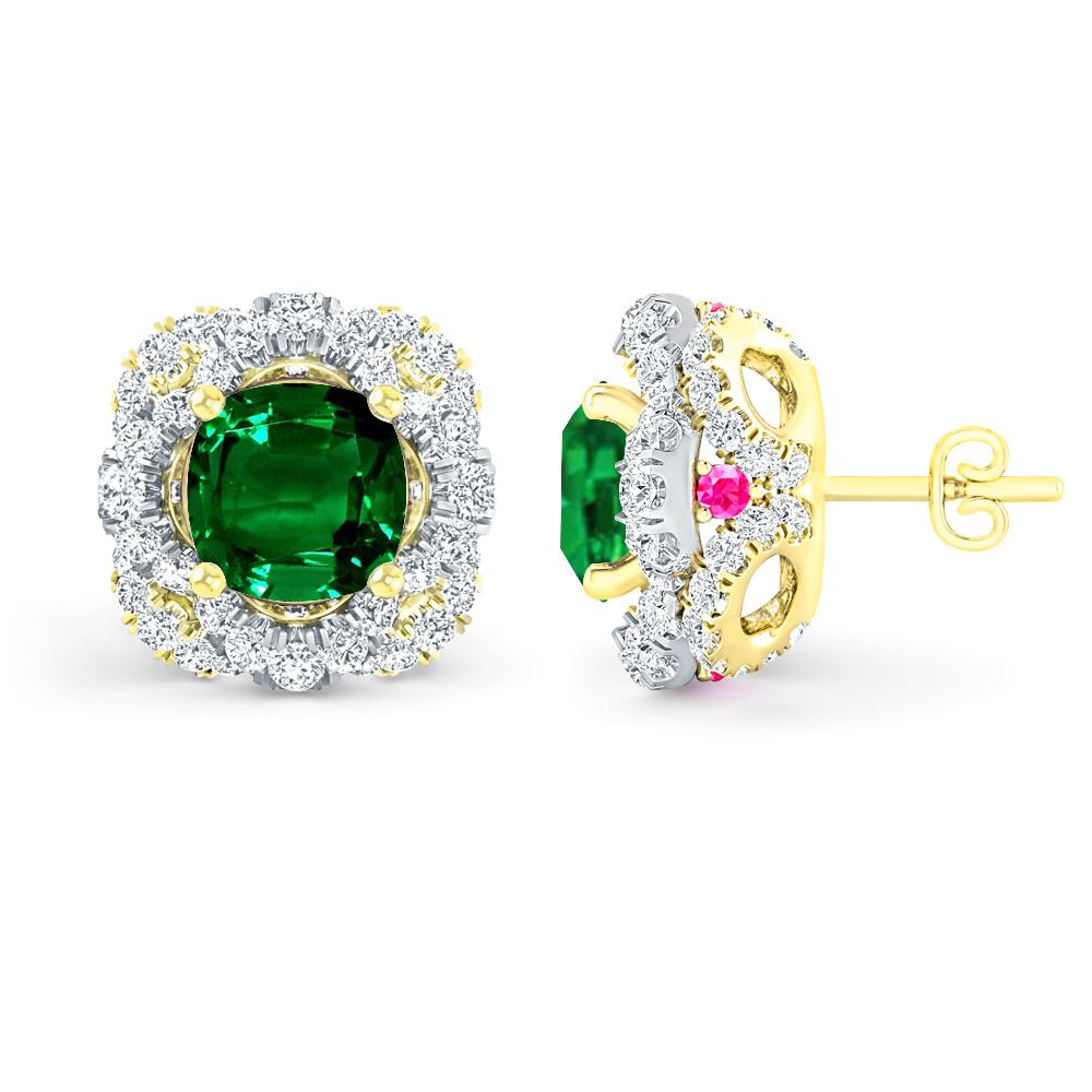 Yellow Gold - Emerald