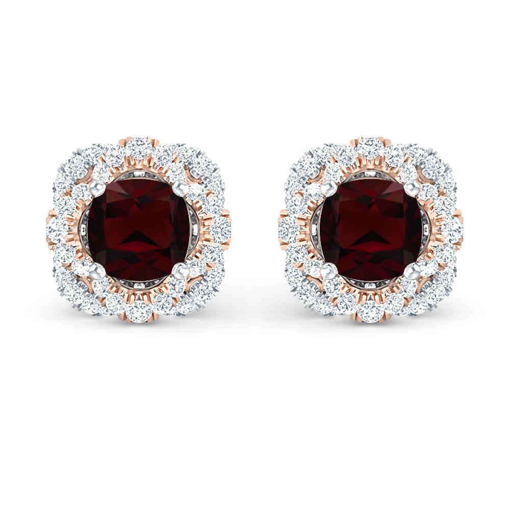 White Gold - Garnet