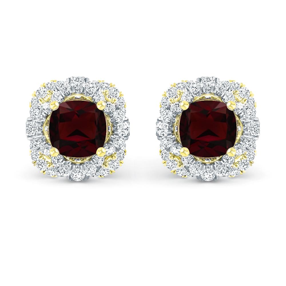 Yellow Gold - Garnet