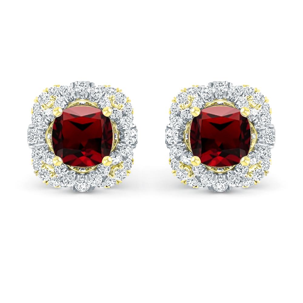 Yellow Gold - Garnet