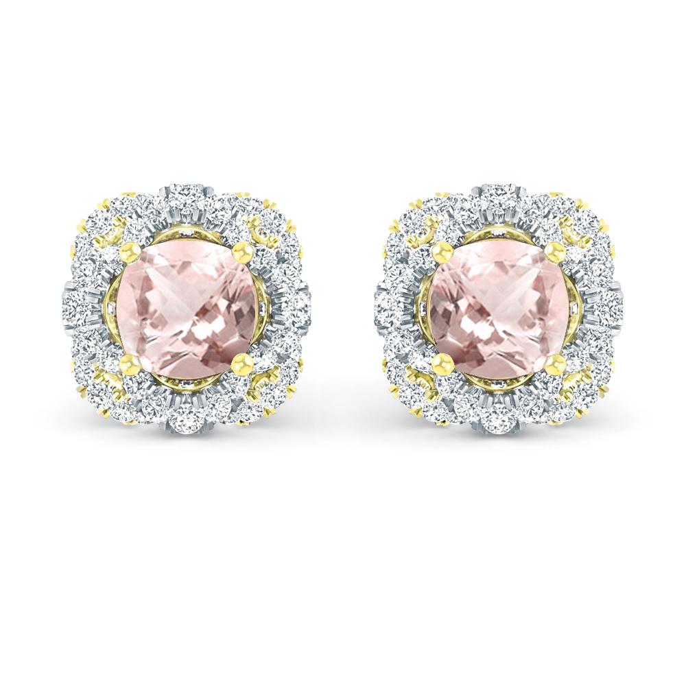 Yellow Gold/White Gold - Morganite
