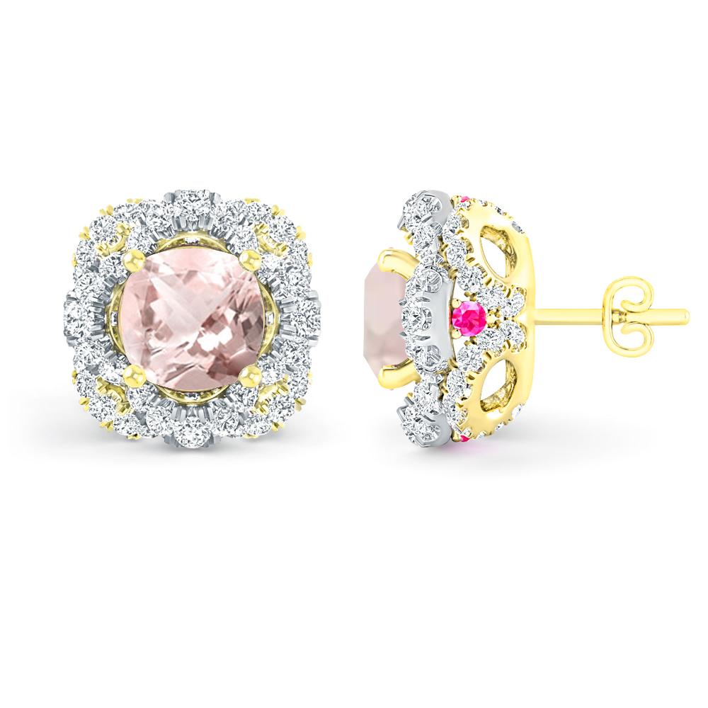 Yellow Gold/White Gold - Morganite