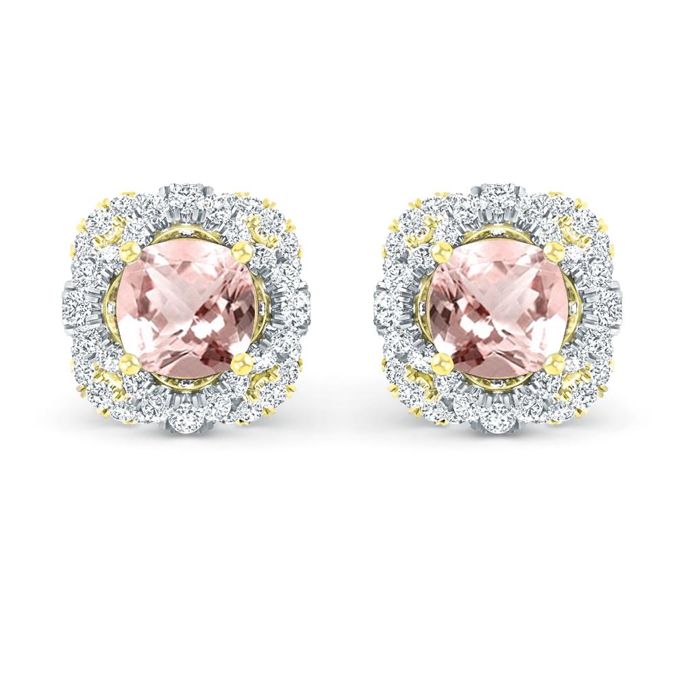 Yellow Gold/White Gold - Morganite
