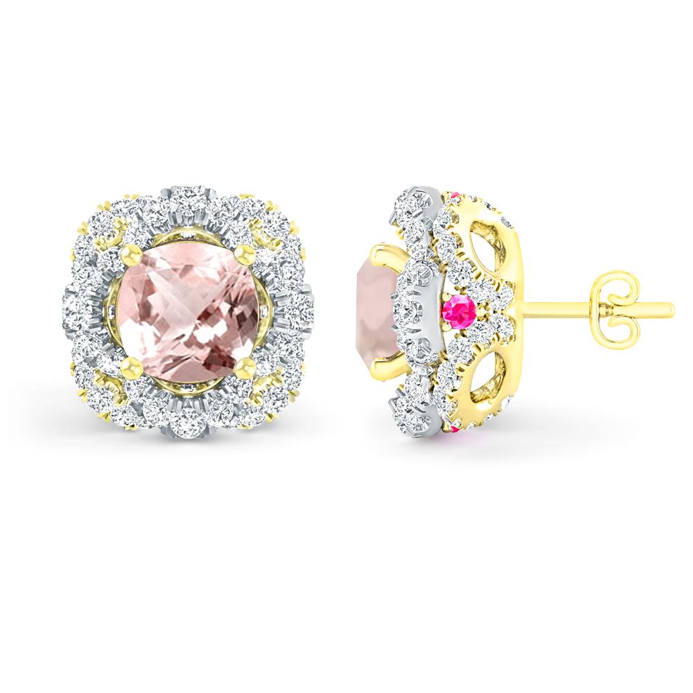 Yellow Gold/White Gold - Morganite