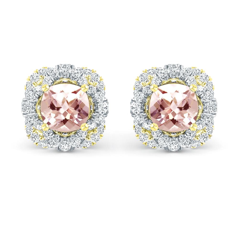 Yellow Gold/White Gold - Morganite