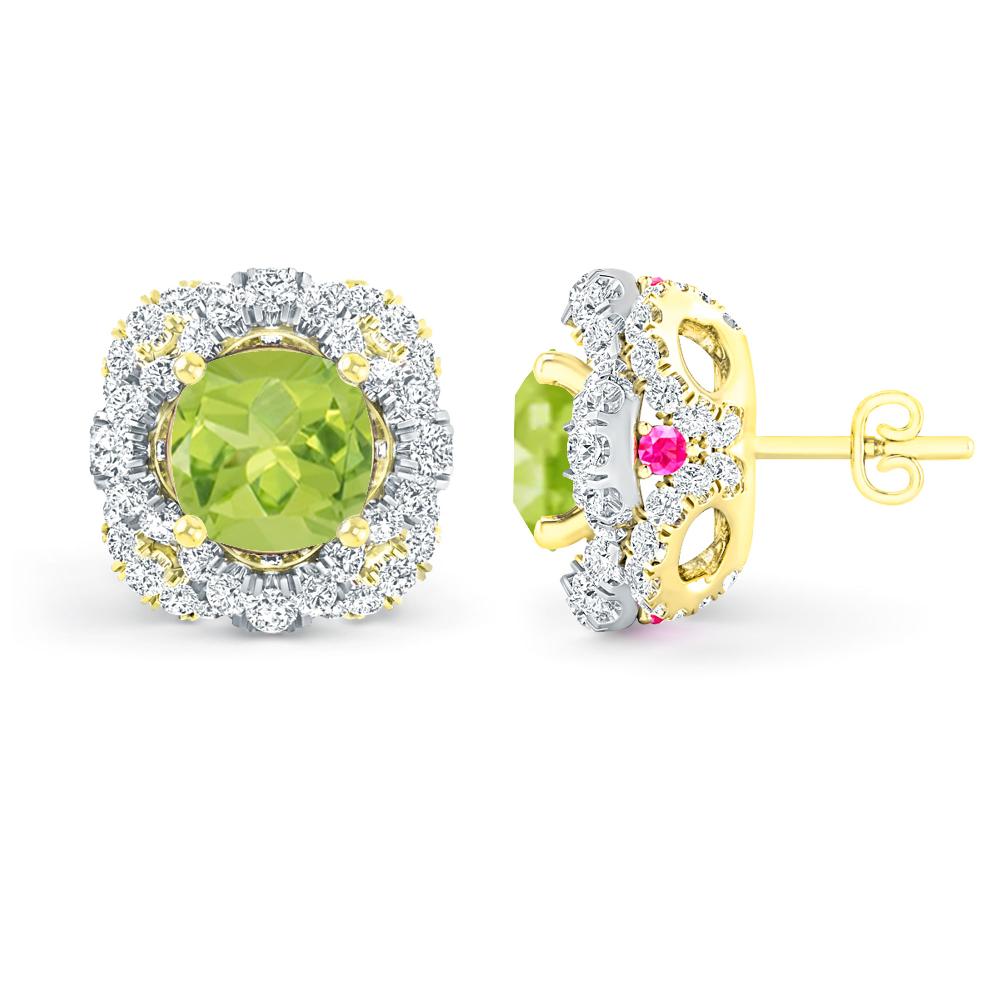 Yellow Gold - Peridot