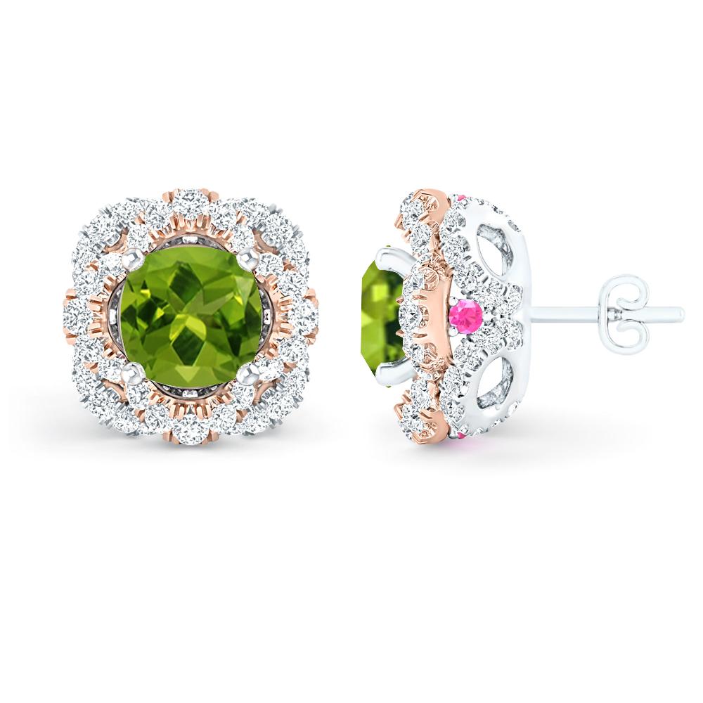 White Gold - Peridot