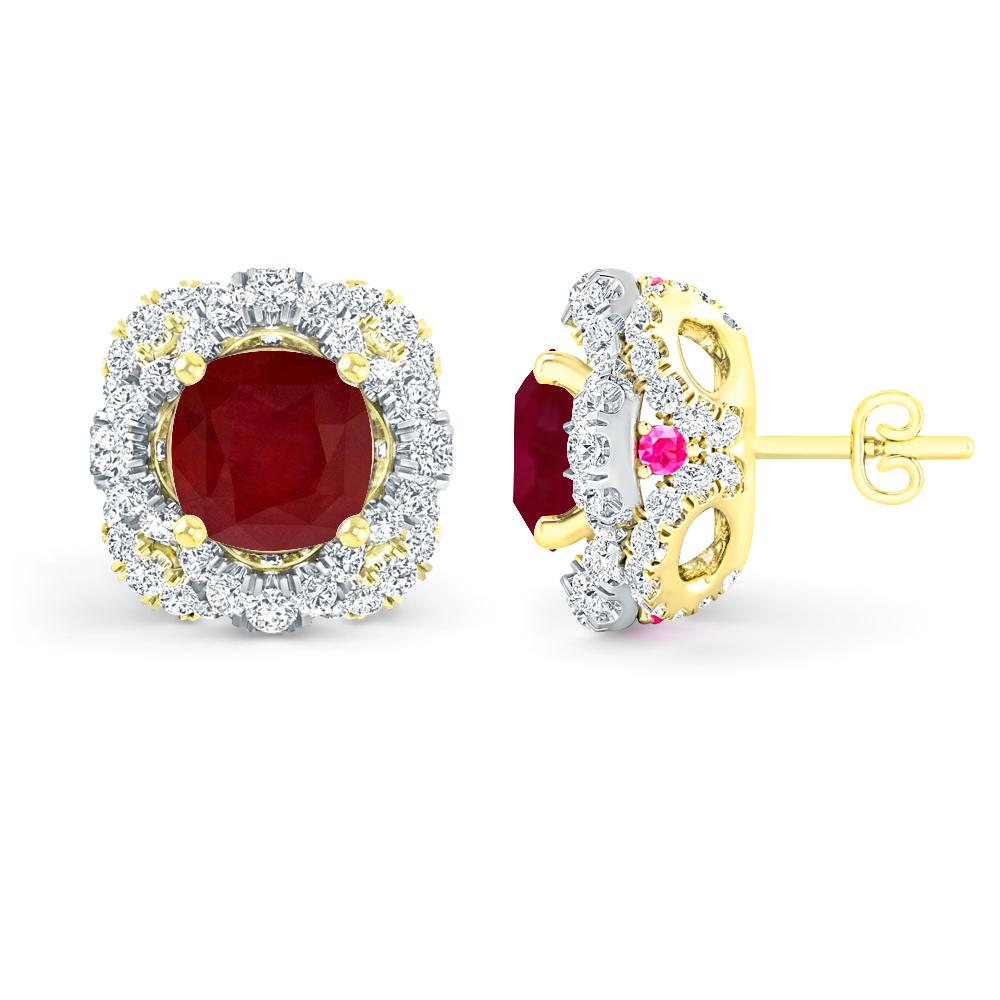 Yellow Gold - Ruby