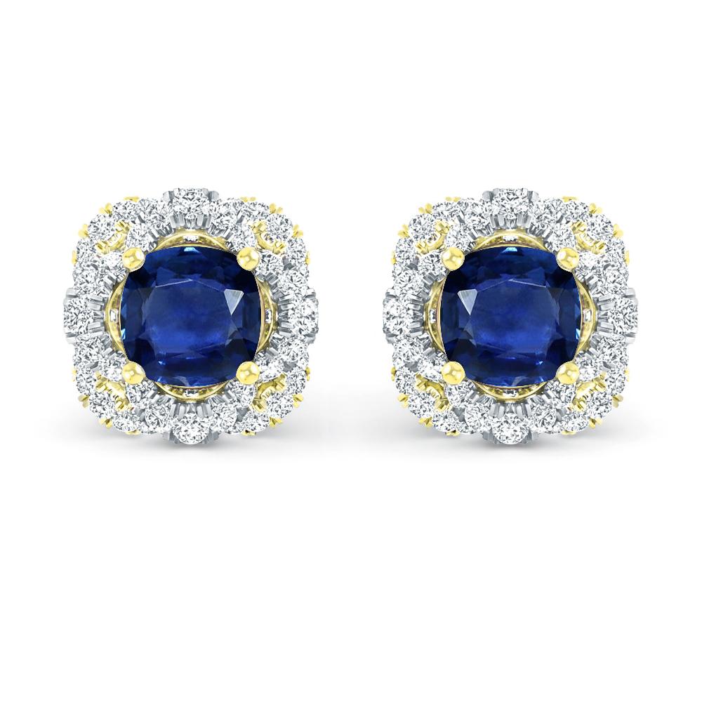 Yellow Gold - Sapphire