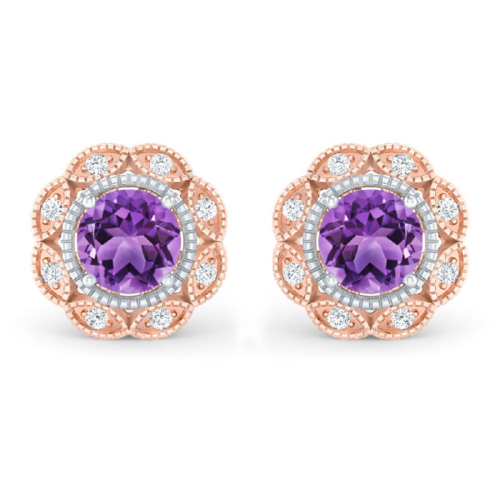 Rose Gold - Amethyst