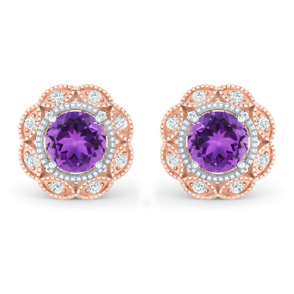 Rose Gold - Amethyst