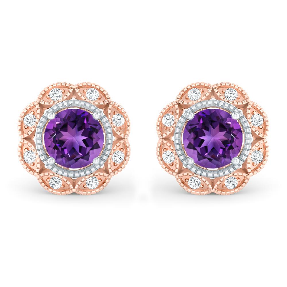Rose Gold - Amethyst