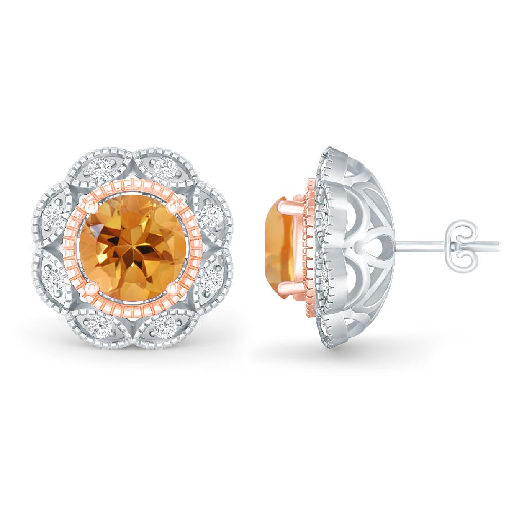 White Gold - Citrine