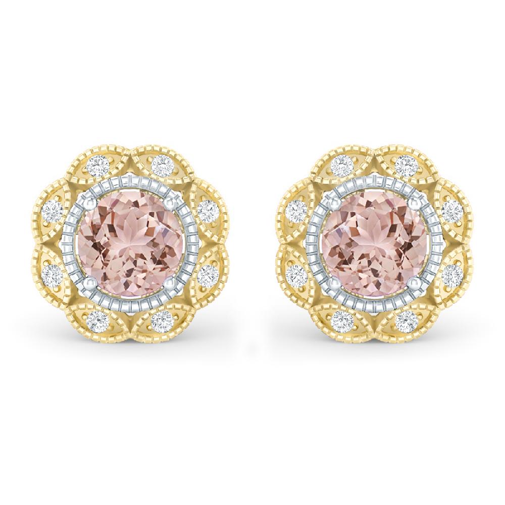 Yellow Gold - Morganite