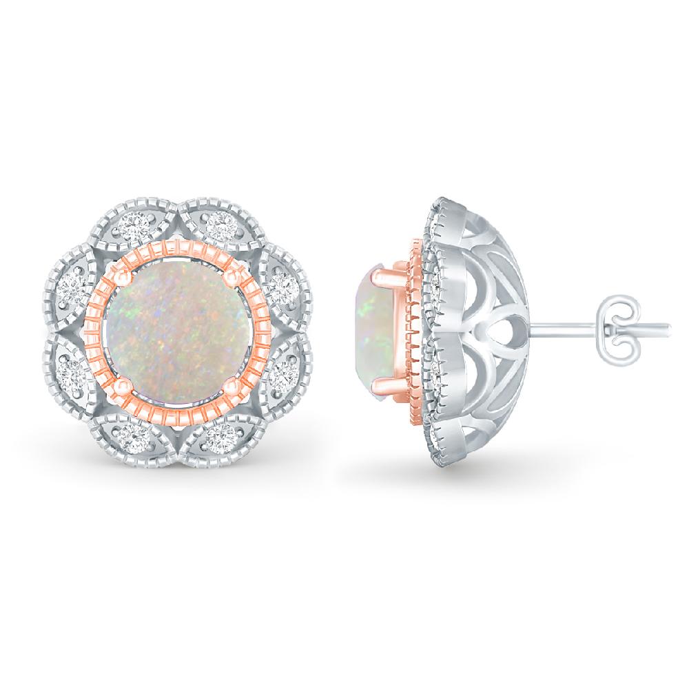 White Gold - Opal