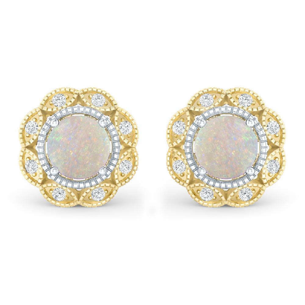 Yellow Gold - Opal