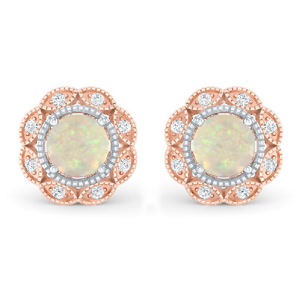 Rose Gold - Opal