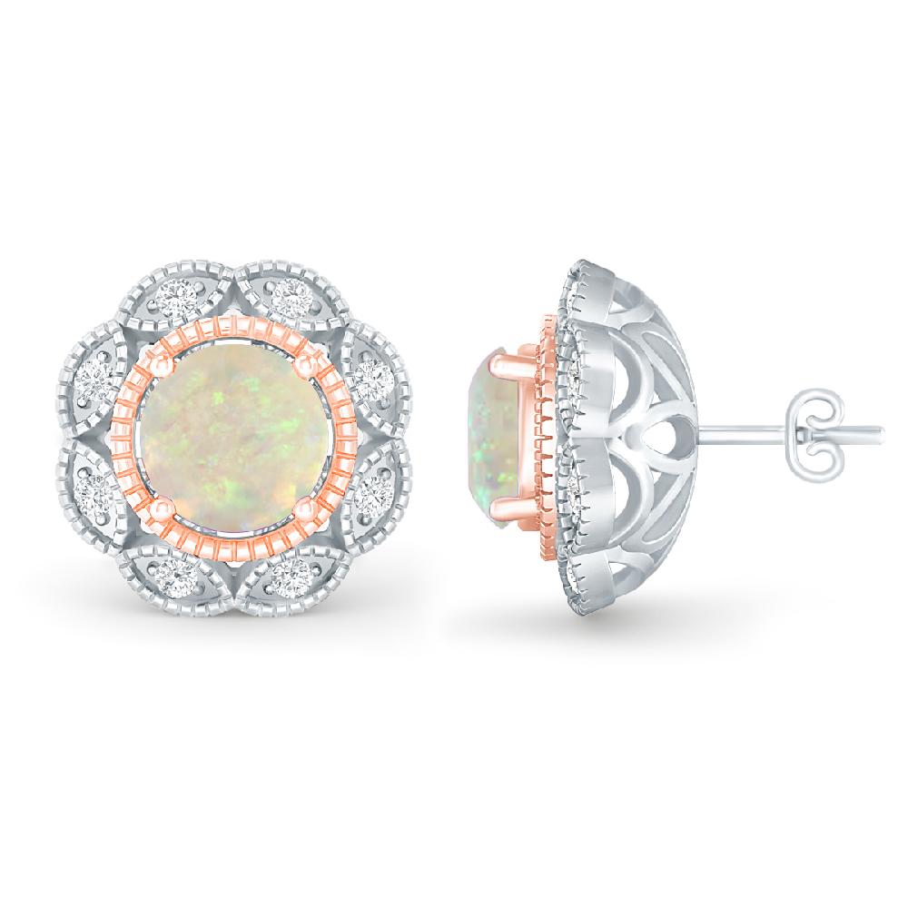 White Gold - Opal