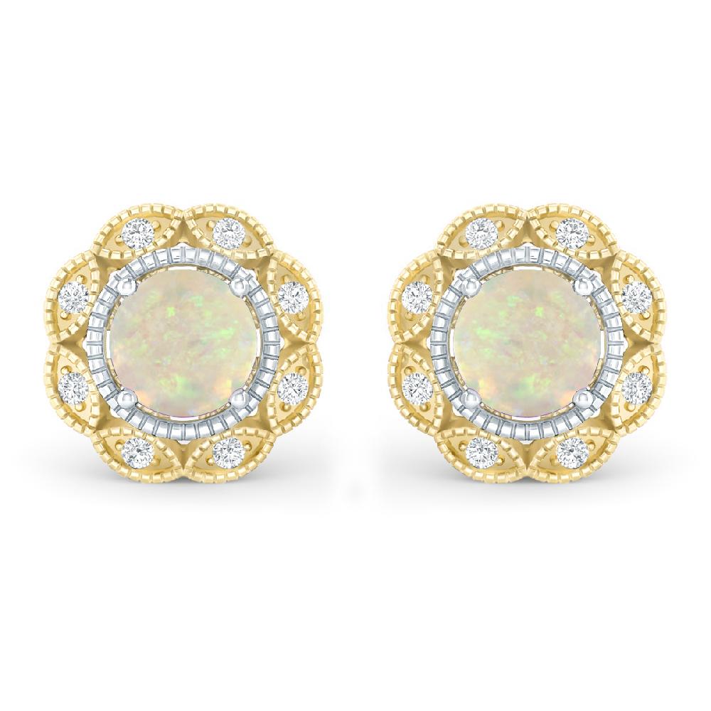 Yellow Gold - Opal