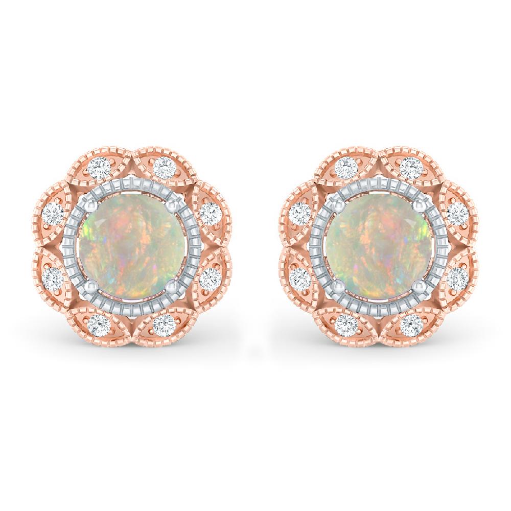 Rose Gold - Opal