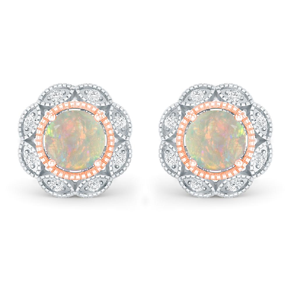 White Gold - Opal