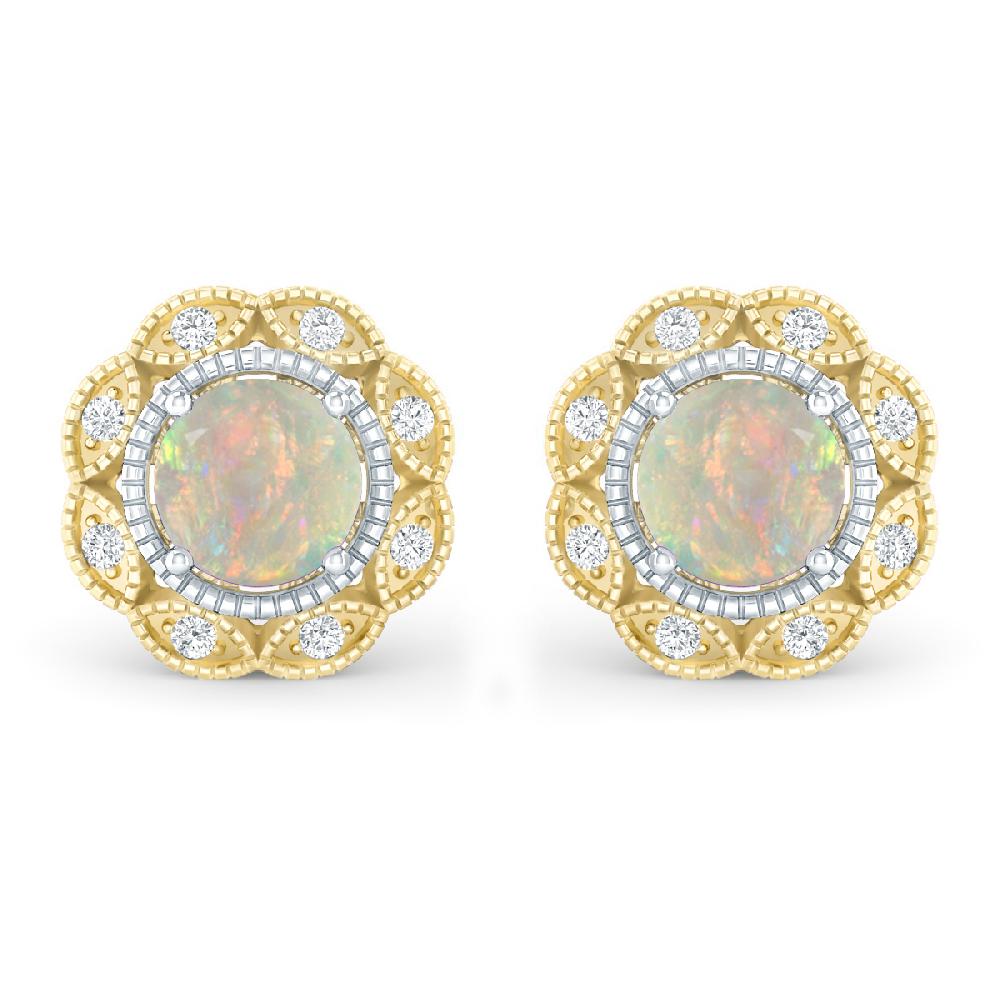 Yellow Gold - Opal