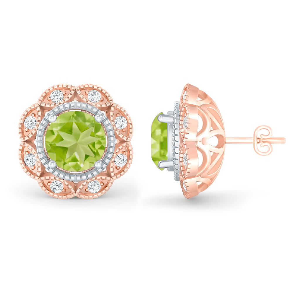 Rose Gold - Peridot