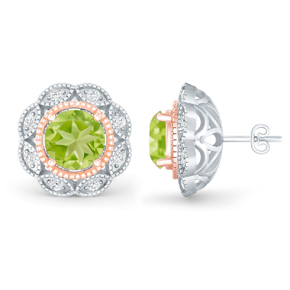 White Gold - Peridot