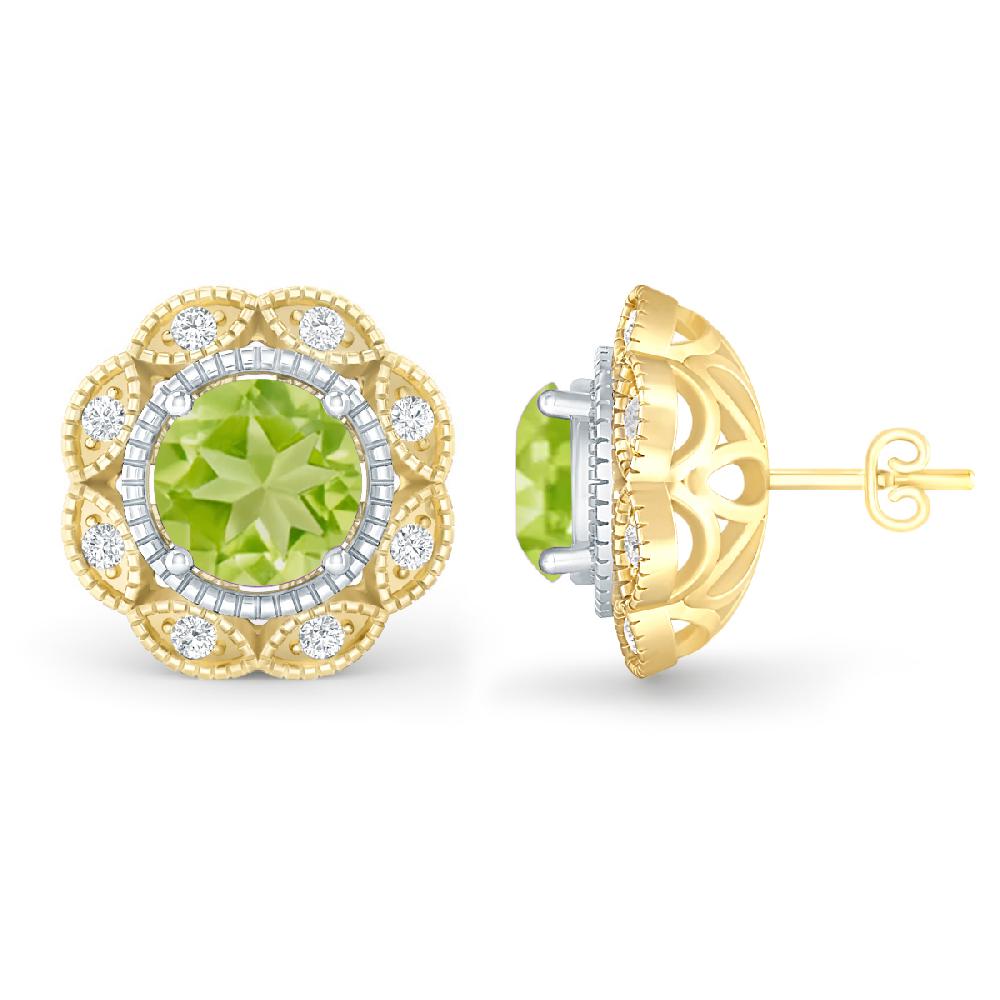 Yellow Gold - Peridot