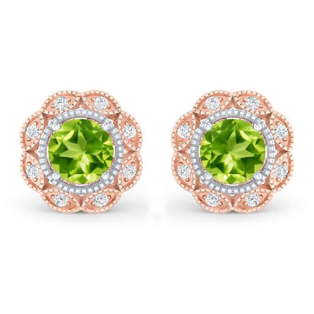 Rose Gold - Peridot