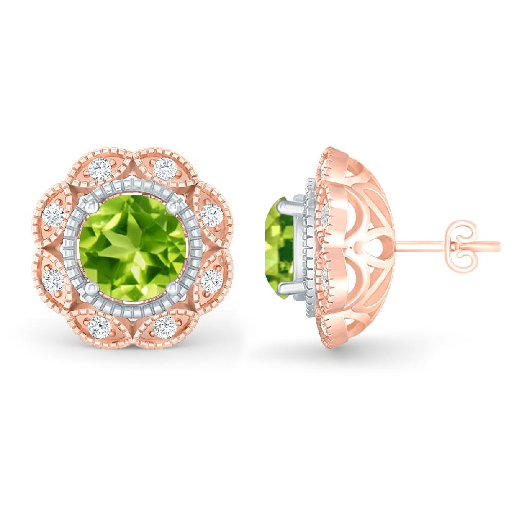 Rose Gold - Peridot