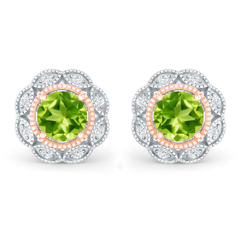 White Gold - Peridot