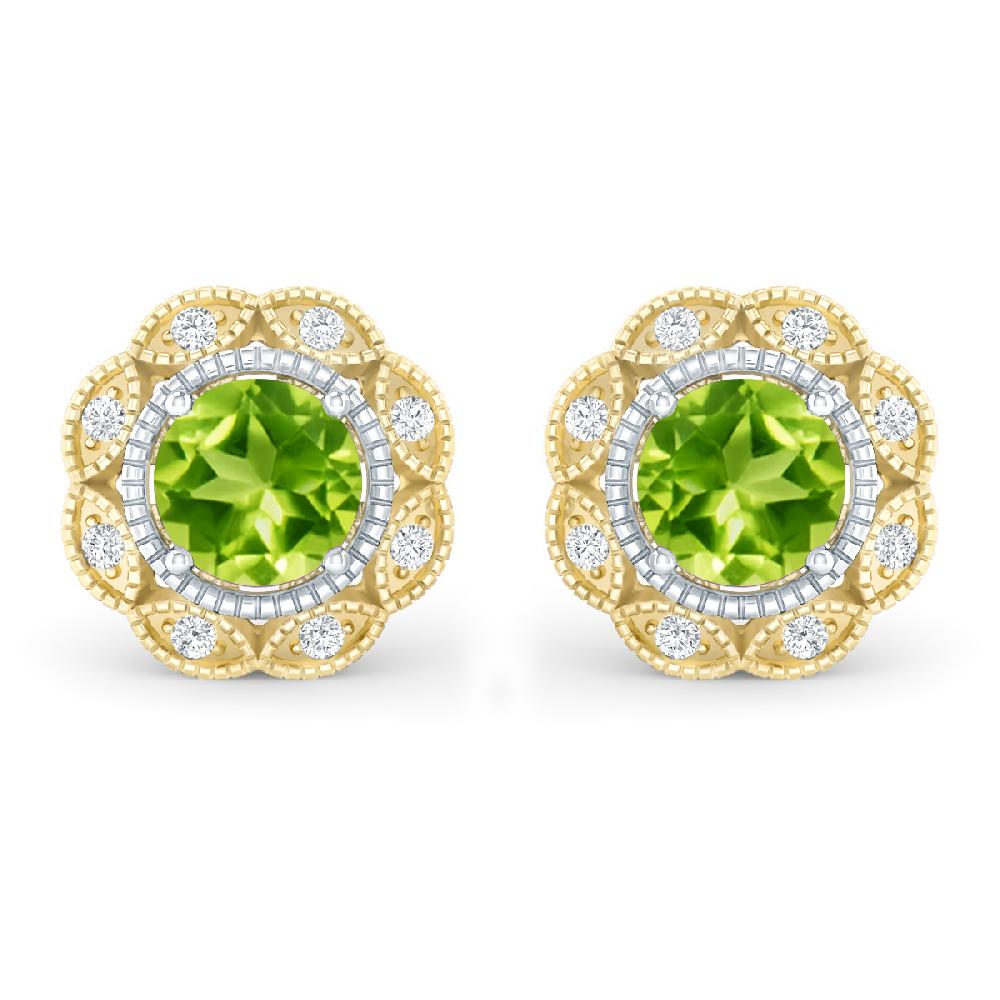 Yellow Gold - Peridot